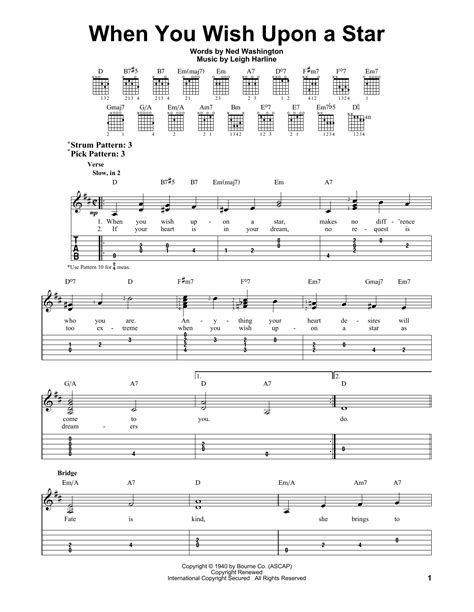 When I Wish Upon a Star Chords: Your Complete Guide to Playing a Timeless Classic