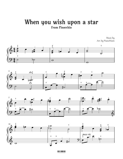 The Ultimate 'When You Wish Upon a Star' Lead Sheet: 40+ Wishes for Every Dreamer's Journey