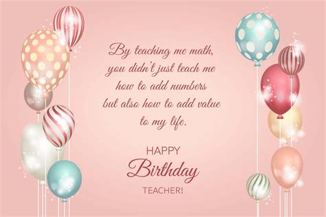 The Ultimate Guide: 50+ Perfect Ways to Wish a Happy Birthday to a Teacher