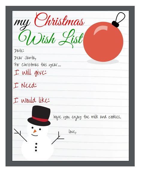 Your Ultimate Christmas Wish List Template: 5 Creative Ways to Ask for What You Really Want