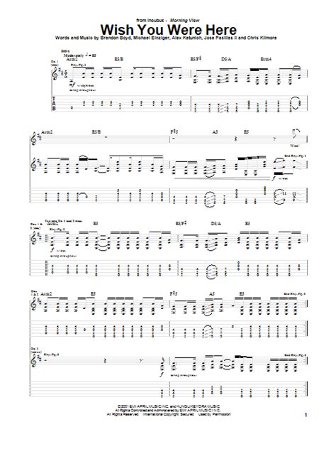 Mastering the 'Wish You Were Here' Chords by Incubus: A Guide & 50+ Messages for the Person on Your Mind