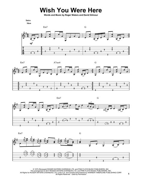 Learning the "Wish You Were Here" Solo Tab? Here Are 50 Heartfelt Captions & Dedications for Every Note