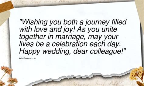 The Ultimate Guide to Wishes for a Colleague's Wedding: What to Write in Their Card