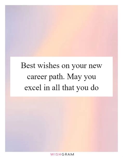 Wishes For Good Career Path