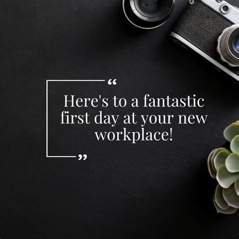 Wishes For The First Day Of Job