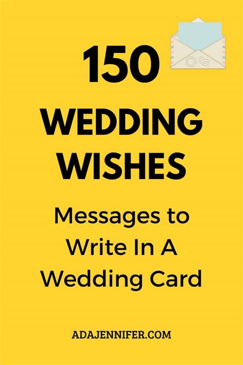 The Perfect Wishes to Write in a Wedding Card: From Funny to Formal