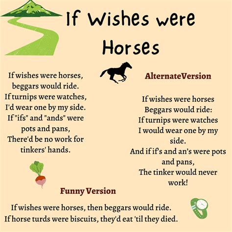 Wishes Were Horses