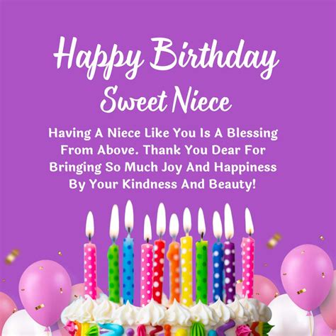 Wishing Happy Birthday To Niece