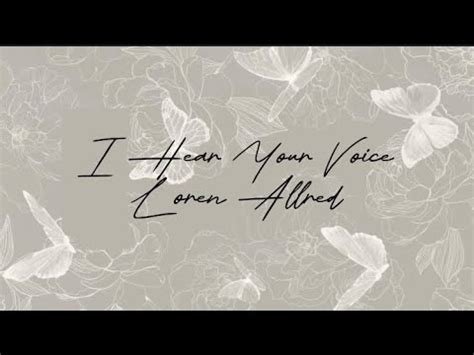 Finding the Words: 50+ "Wishing I Could Hear Your Voice Again" Lyrics & Tributes