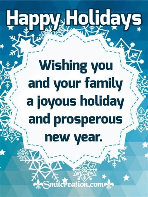 Find the Perfect Message: 50+ Ways of Wishing You and Your Family Happy Holidays