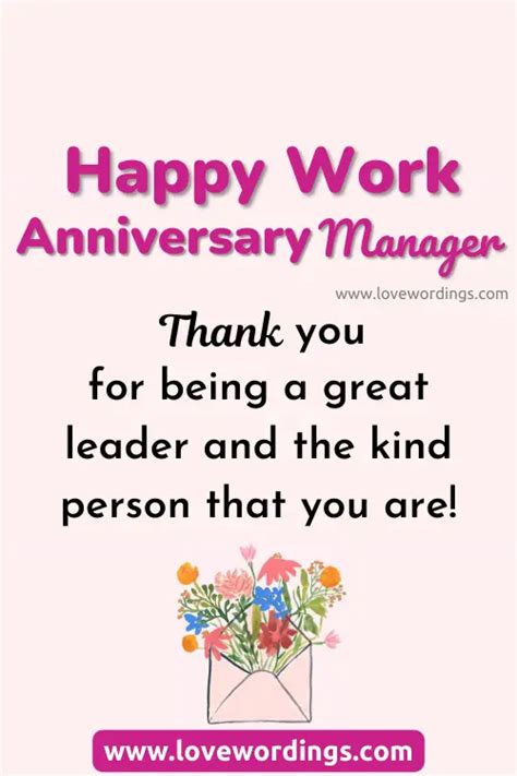 Meaningful Work Anniversary Wishes for Your Manager: 50+ Examples to Show Your Gratitude