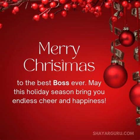 Finding the Perfect Words: 60+ Professional & Heartfelt Xmas Wishes for Your Boss